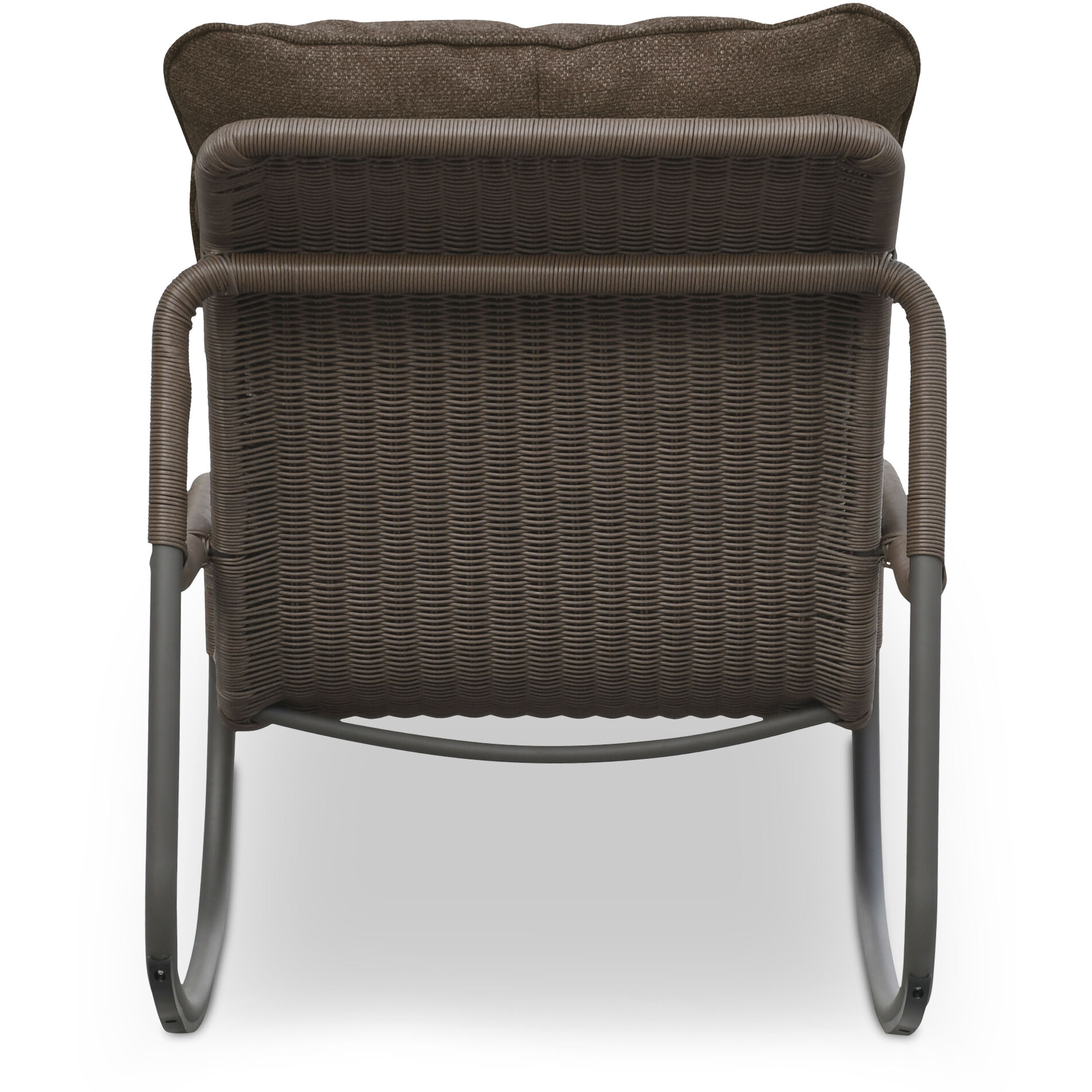 Lyra Brown Outdoor Rocking Chair, King